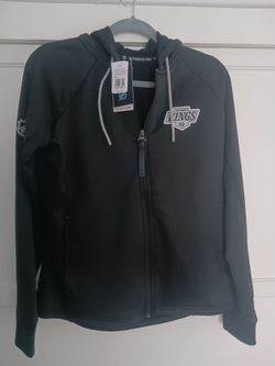 LA Kings NHL Authentic Pro Full-Zip Hoodie Women's Size Small