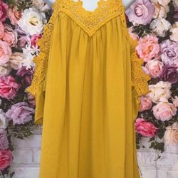 Small Yellow Tunic Dress