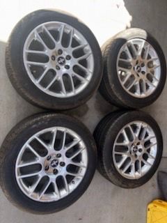 Ford Mustang rims with tires set of 4