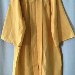 Yellow / Gold Graduation Cap & Gown Set