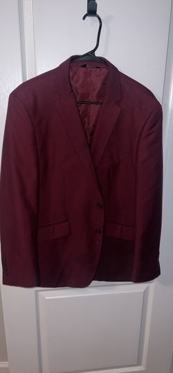 Maroon Suit Jacket