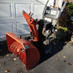 Husqvarna Snowblower 2-stage Runs Excellent Garage Kept