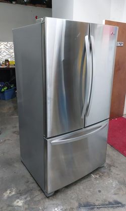 Spacious LG French Door Fridge