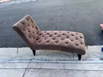 Nathaniel Home Indoor Mila Microfiber Chaise coffee brown