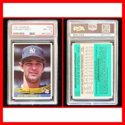 Don Mattingly 1984 Donruss Rookie Card