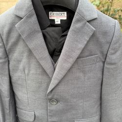 Grey Suit Size 4 Toddler