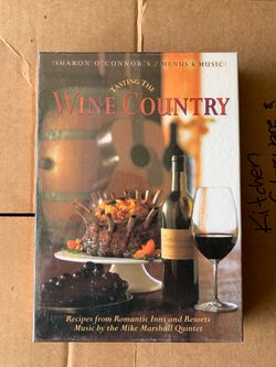 Tasting the Wine Country (Menus and Music Cookbook & CD) - Sharon O'Connor's Menu and Music - Volume XVI