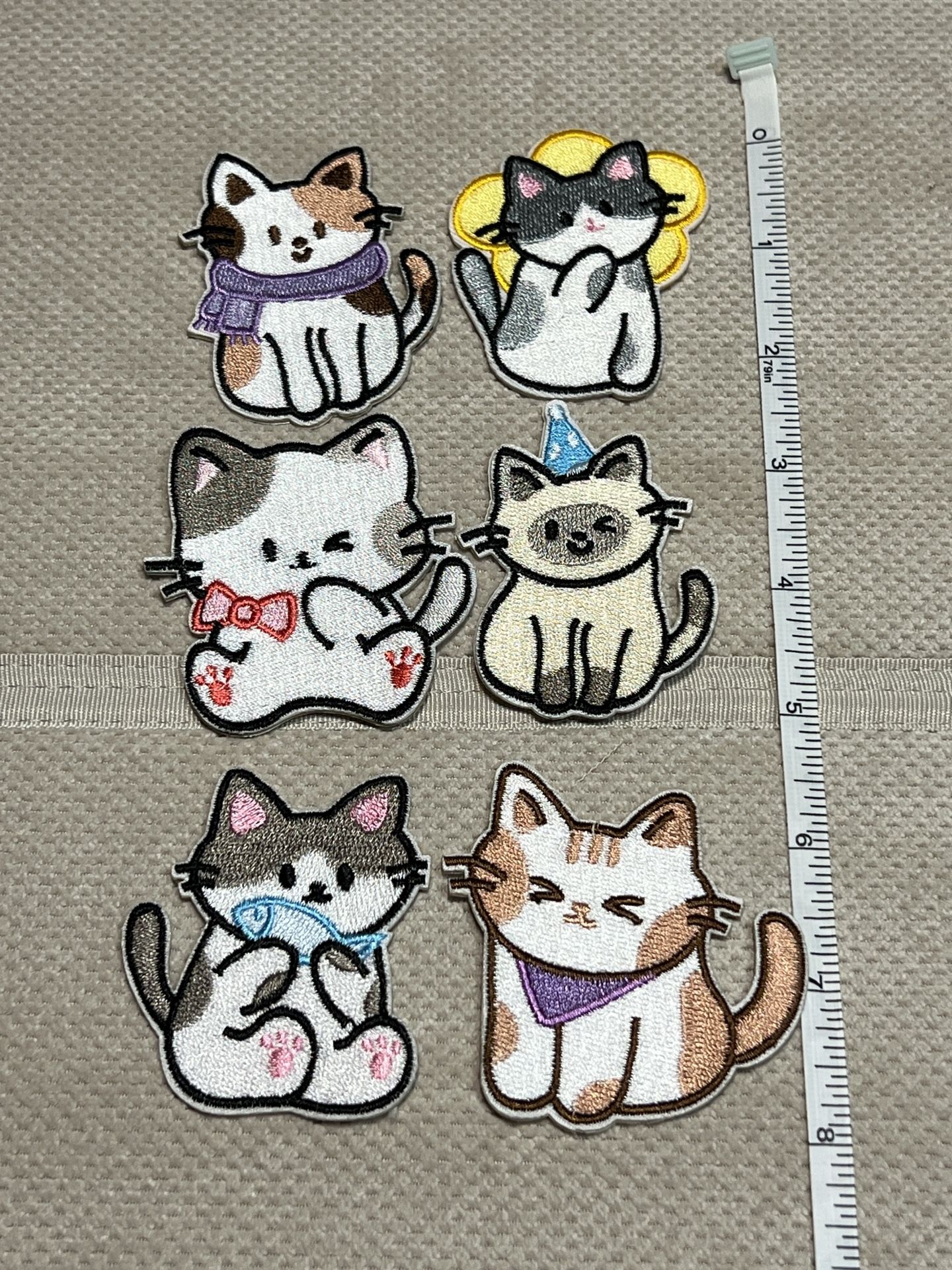 Kitty peel and stick patches