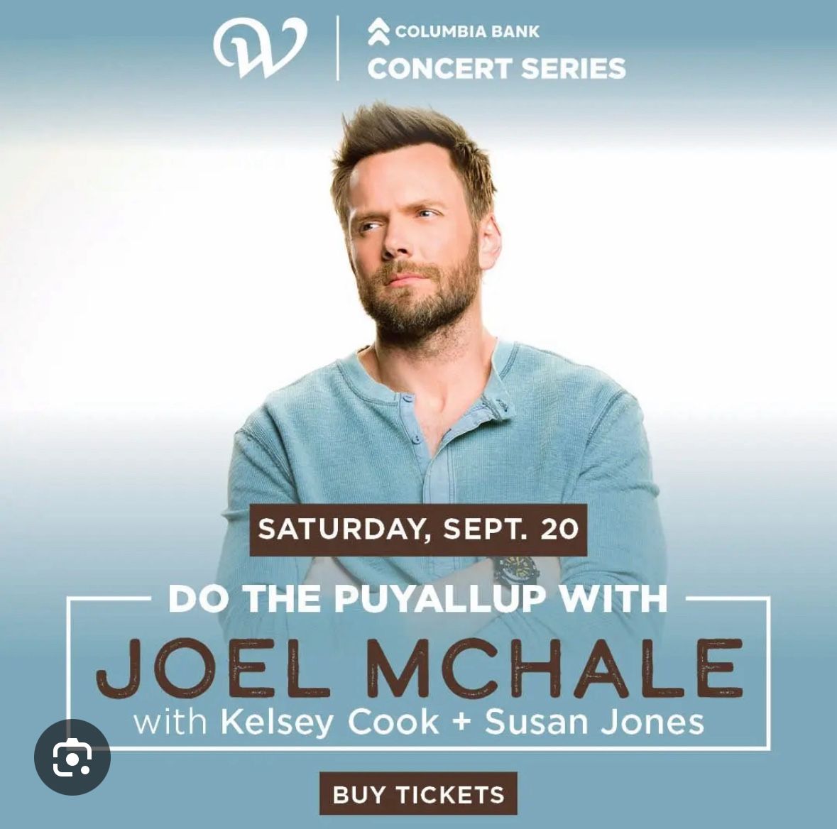 2 Tickets to Joel McHale