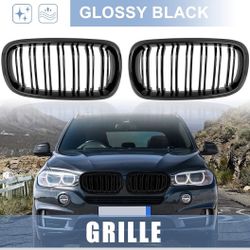 Front Grill Bumper Kidney for BMW X5 F15 2014- 2019