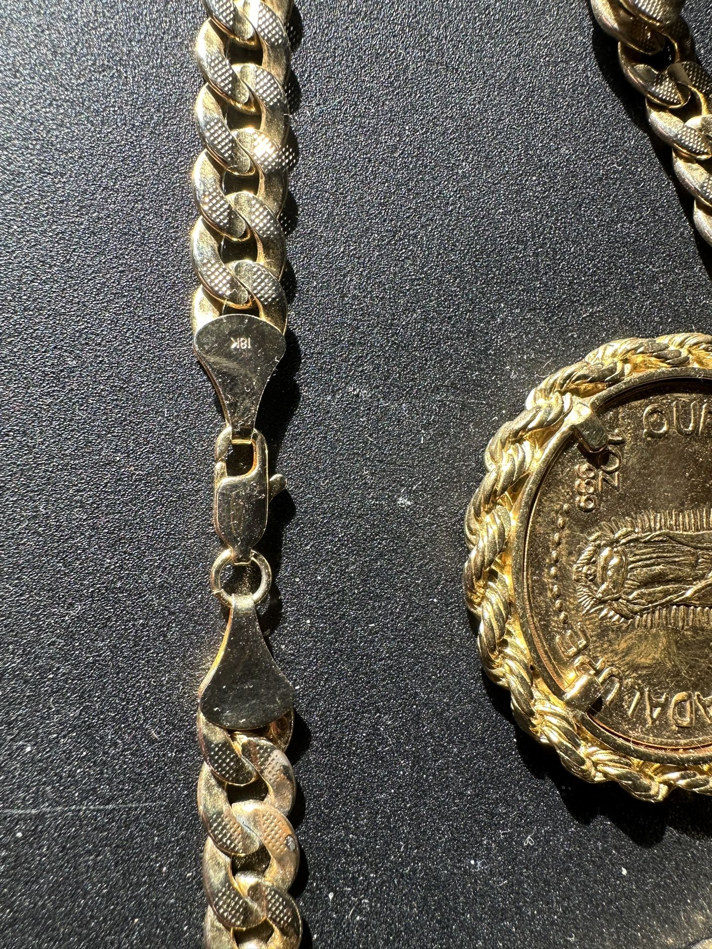 18k Gold Plated Chain 