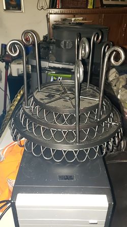 Three Iron Candle Holders