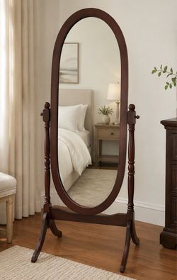 Vintage Powell Cheval Oval Mirror