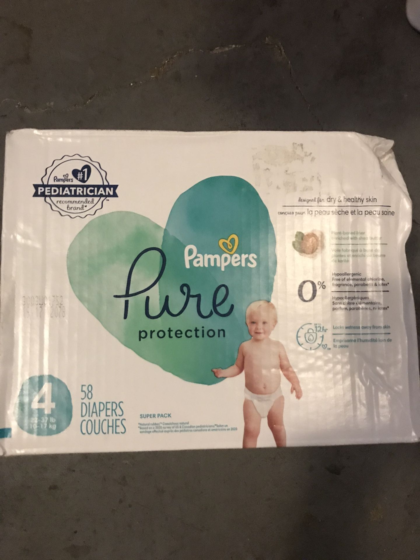 Pampers Size 4 $15