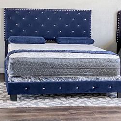 NEW TWIN FULL QUEEN KING SIZE BED WITH MATTRESS AND FREE DELIVERY 
