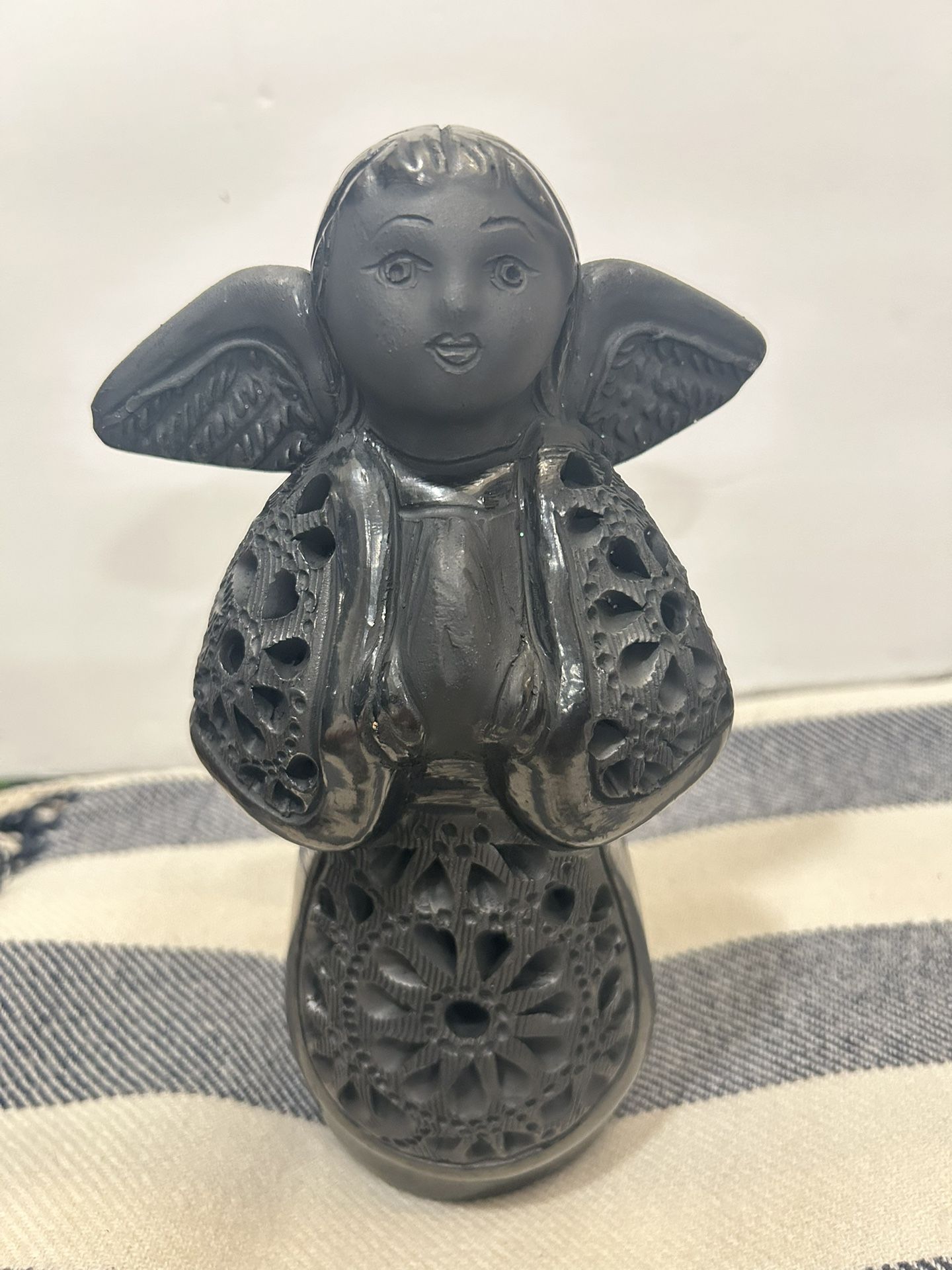 Oaxaca Mexico Narró Negro Pottery Angel
