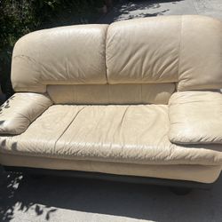 Beige Sofa 