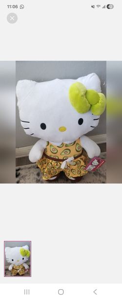 Hello Kitty Avocado Plush Stuffed Animal