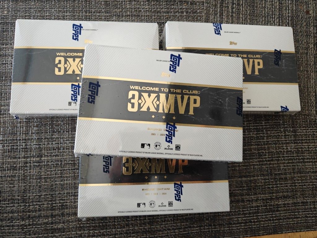 2025 Topps Welcome to the Club: 3X MVP - Shohei Ohtani - Hobby Box (Sealed)