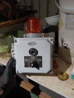 Bradley Alarm Control Box with Strobe Light