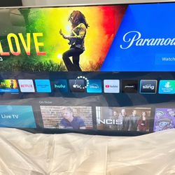85 Samsung Tv Smart 4k HDTV In Box Lots Of Apps 