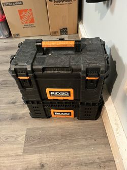 RIDGID Stackable Tool Box Set