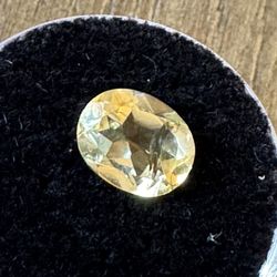 Loose Citrine faceted Natural Gem 1.90 carets