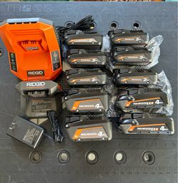 RIDGID 18v Batteries/Chargers