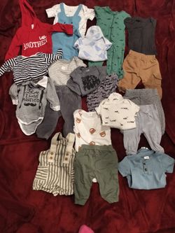 Baby Boy Clothing newborn - 9 month Bundle Mixed Sizes