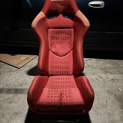 BRIDE Gias II Low Max Driver Seat w/ Bride seat rail for Integra