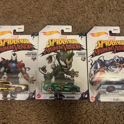 Spiderman Máximum Venom Hot Wheels 