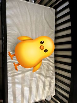 Brown Crib and mattress