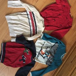 Boys Sweaters ,very Warm For Winter Time ,For 4-5y (2$each)