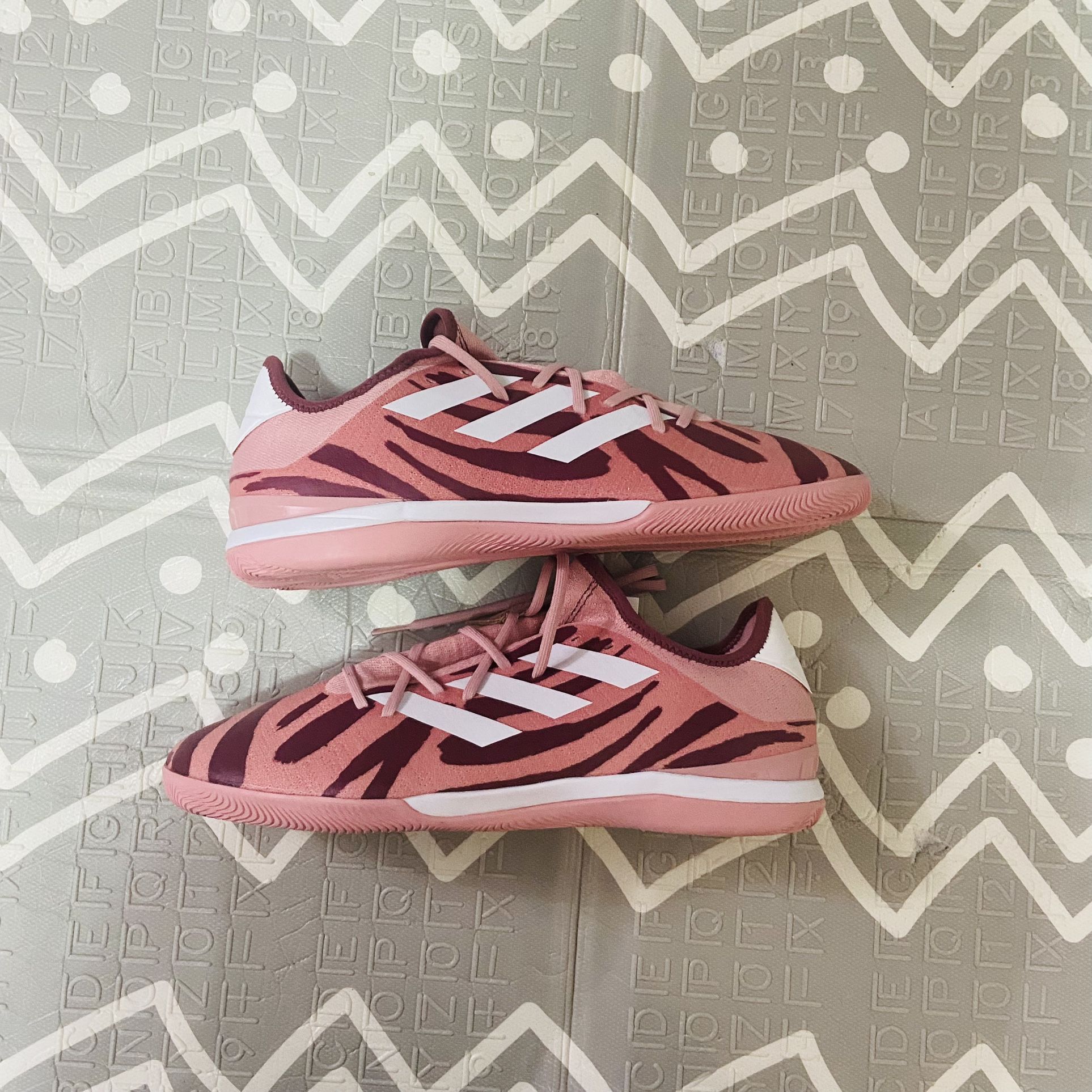 Adidas game mode pink camo camouflage futsal indoor soccer shoes for Sale in New York NY OfferUp
