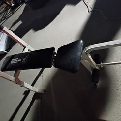 Workout Bench & Weights