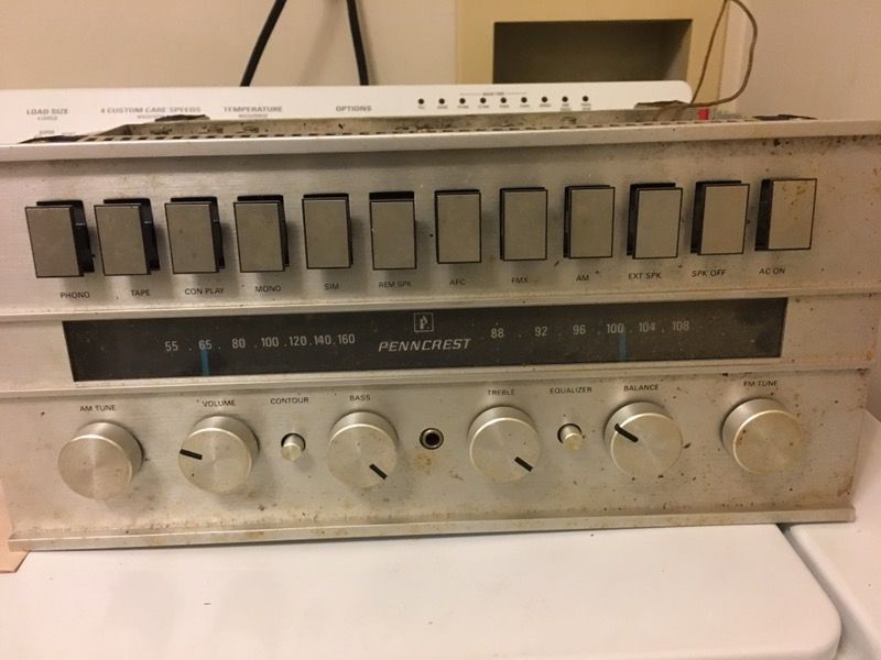 Penncrest stereo console