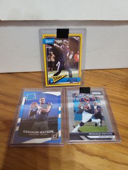 Deshaun Watson Houston Texans Football Card Lot