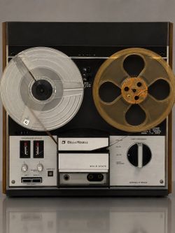Vintage Bell & Howell Reel-to-Reel Tape Recorder | Stereo 4-Track | Retro Recording Deck