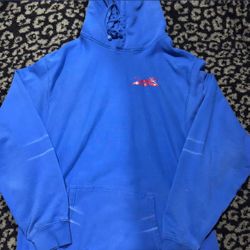 Hellstar Sports Gel Sweatshirt ‘Blue’ Size Medium 