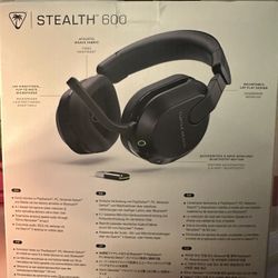 Turtle Beach Stealth 600 wireless Gaming headset 