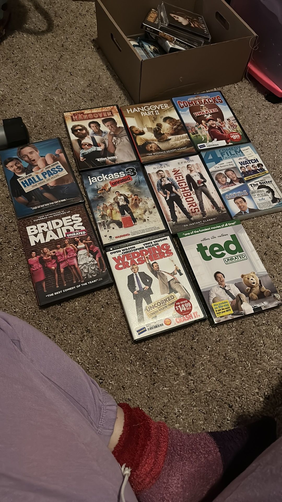 Set Of 13 Adult Comedy Movie DVDs