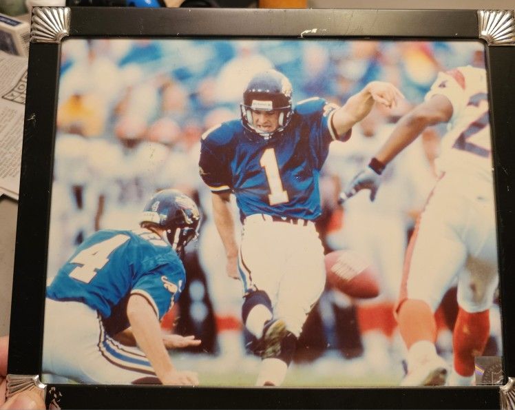 NFL Photo Of Jaguars Jacksonville Kicker Circa 1995