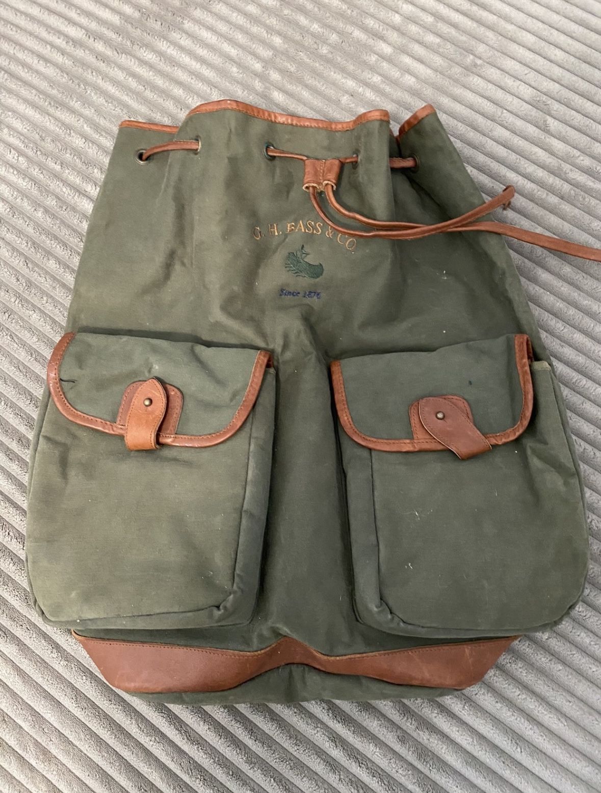 Vintage GH Bass & Co Backpack