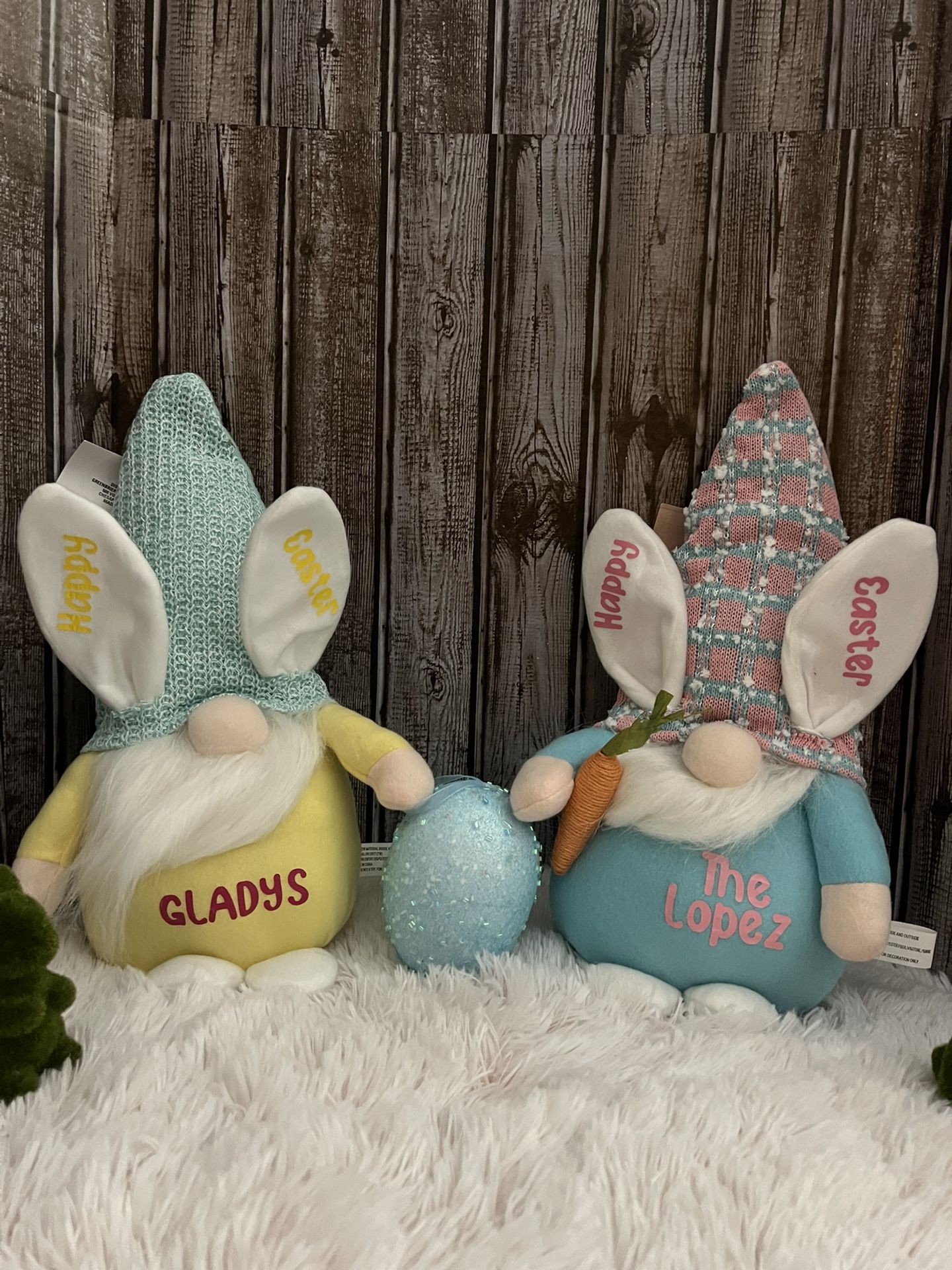 Easter gnomes(personalized ) $4-$7-$10