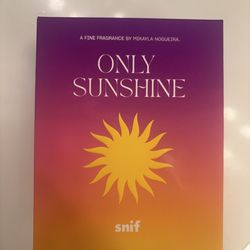 SNIF- with Mikayla Nogueira’s new fragrance, Only Sunshine perfume