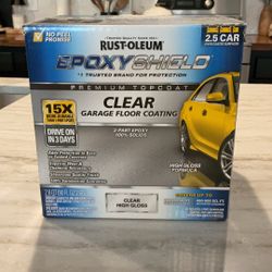 Garage Floor Coating. Rust Oleum.