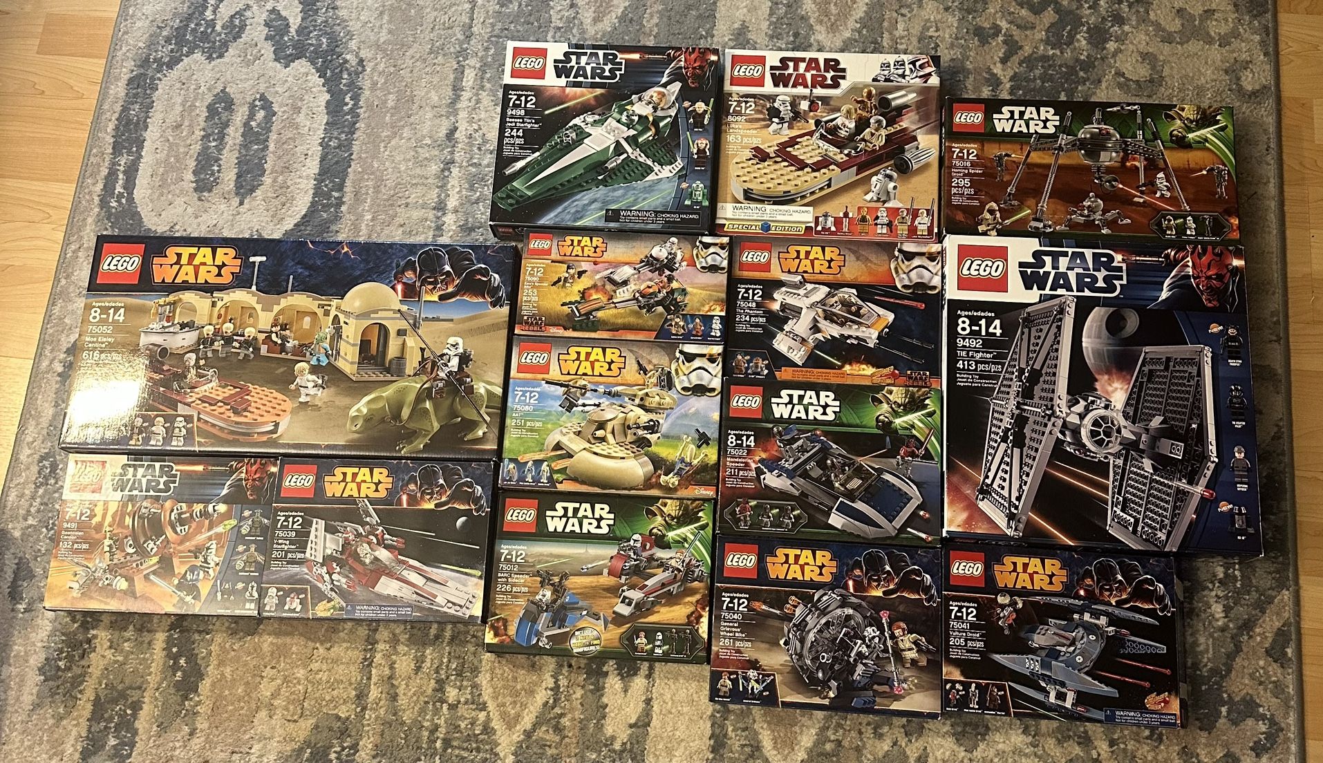Big Lot Of Lego Star Wars, Read Description Please