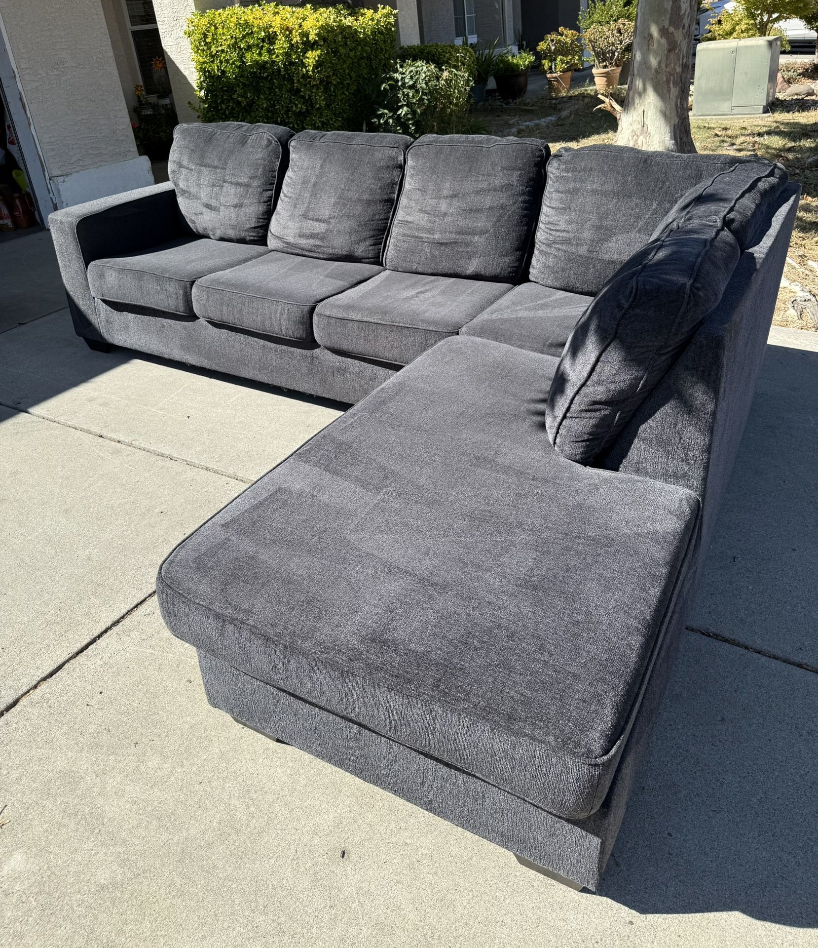 Dark Gray Sectional Couch - Ashley’s 