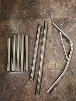 22.2mm  Steel Chrome Bicycle SeatPosts Layback & Straight $5, $10, $15
