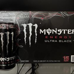 Ulta black monster energy